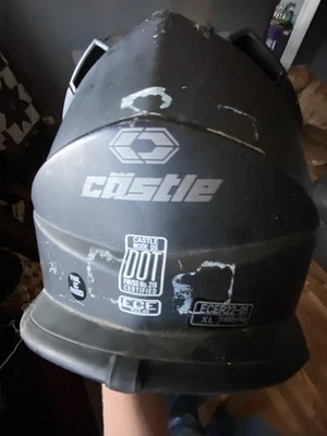 Casco Castle Motocross Off Road moto de cross Foto 1 de 4