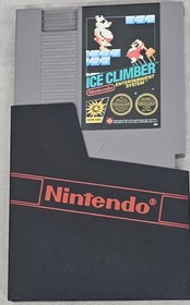 Ice Climber Nintendo NES PAL A GBR 5 Screws
