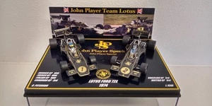 SET 2 AUTO 1:43 LOTUS 72E 1974 PETERSON ICKX MONACO VITTORIA GP ITALIANO... - Foto 1 di 7