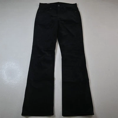 Gap 8 / 29 Black Velvet Baby Boot Cut Mid Rise 5 Pocket Womens Pants - Image 1 of 4