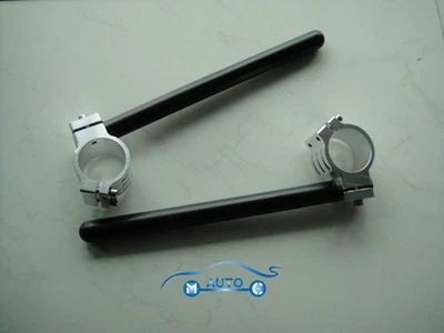 54MM CNC Handle Bar Clip On Ons For BUELL X-1 Lightning FIREBOLT 1125 ALL BS — 第 1/3 张图片