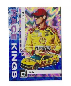2025 Donruss Racing JOEY LOGANO Blue Xplosion Race Kings #d 49/49 NASCAR - Picture 1 of 2