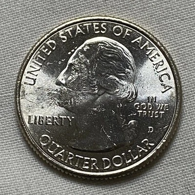 2020 D Tallgrass Prairie America The Beautiful Quarter Struck Through Grease (B) - Image 1 of 4