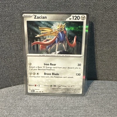 Zacian 136/182 Sv04: Paradox Rift Holo - Image 1 of 4
