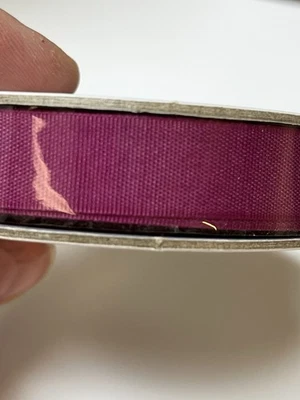 NEW Stampin Up Berry Burst Finely Woven Ribbon 10 Yards 1/2” Wide #7002 - Image 1 of 3