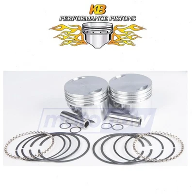KB Cast Piston Set for 1994-1996 Harley Davidson FLSTN Heritage Softail ze Foto 1 de 4