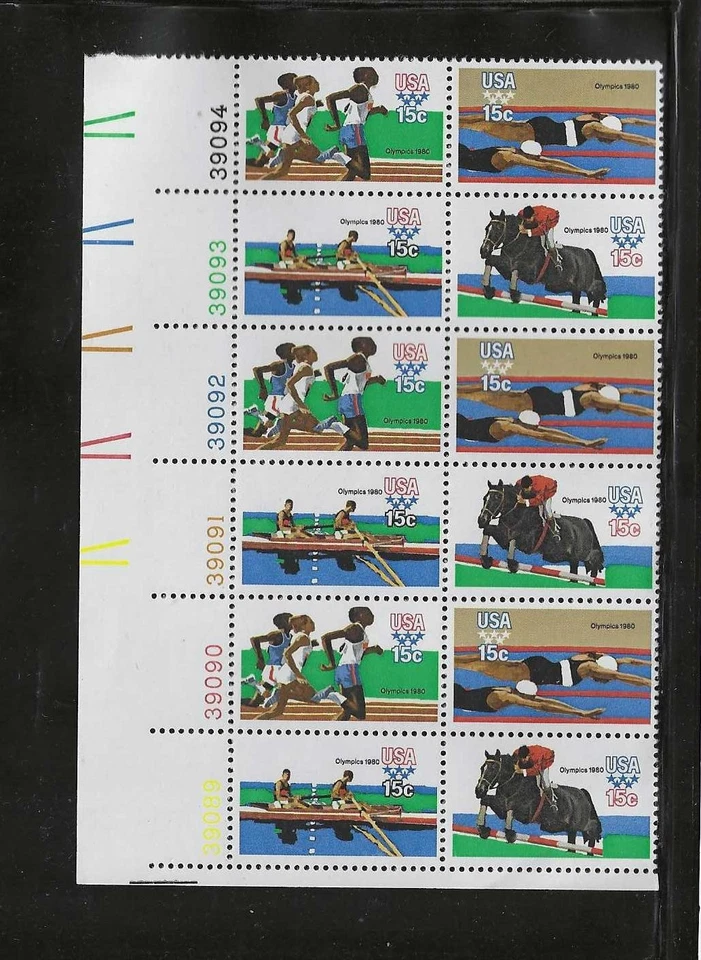 US SCOTT #1791-1794 JUMBO PLATE BLOCK  OF 12  MNH  TAKE A LQQK ! - Image 1 of 1