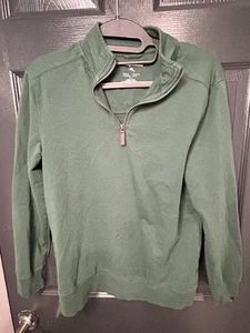 Tommy Bahama Boys XL Green Pullover 1/4 Zip - Picture 1 of 3