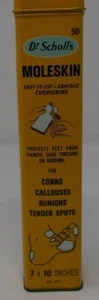 Dr. Scholl's Moleskin in latta vintage 1968 - Include contenuto e istruzioni - Foto 1 di 6