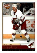 2003-04 Pacific Complete Coyotes Hockey Card #2 Chris Gratton