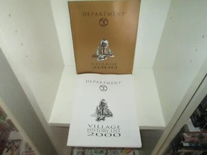 DEPT 56 VILLAGE BOOK MAGAZINE YEAR 2000 & History List 150 pg Collectors Guides - Imagen 1 de 4