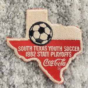 Parche de colección de fútbol juvenil del sur de Texas 1982 State Playoffs Coca-Cola TX - Imagen 1 de 3