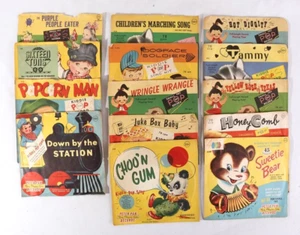 Vintage Kiddie Pop Records w Sleeves, Lot of 14, 7" 78 rpm, Peter Pan - Picture 1 of 5