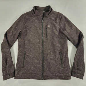 Cinch Ladies Bonded Green Gray Heather Softshell Full Zip Jacke Damen Gr. S - Bild 1 von 9