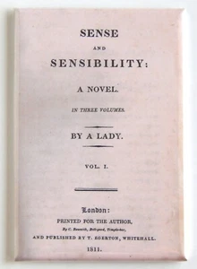 Sense and Sensibility FRIDGE MAGNET first edition cover page - Picture 1 of 3