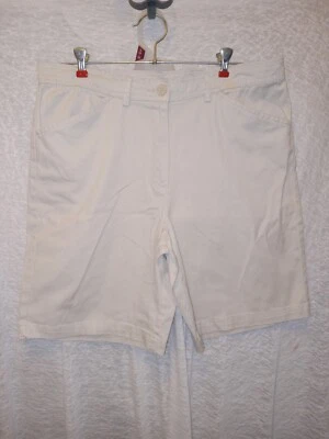 Pantalones Cortos Ciervo Vintage Blanco TALLA 12 Buen Estado Foto 1 de 4