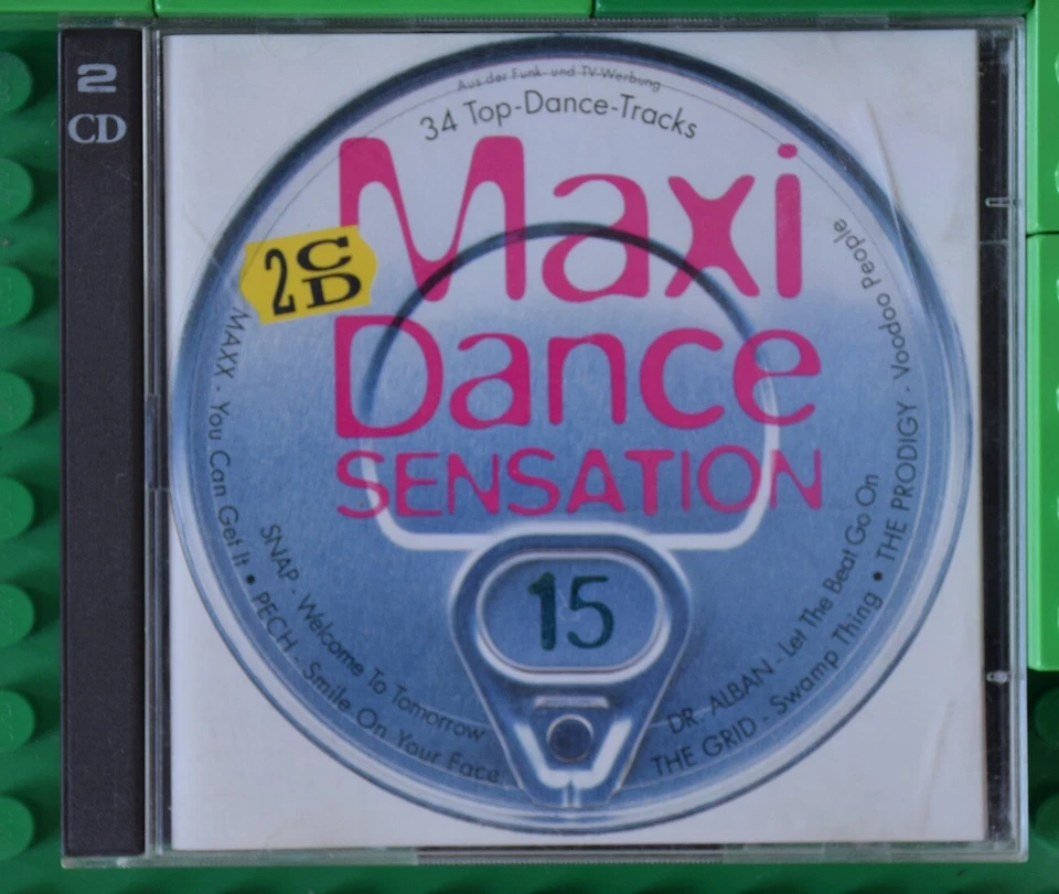 Various - Maxi Dance Sensation 15 - Ariola - Doppel-CD - Bild 1 von 4