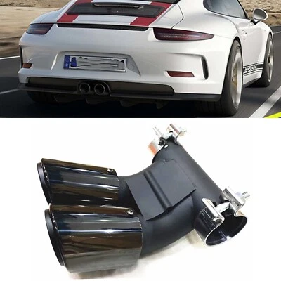 Tubo de escape central parachoques trasero coche Porsche Cayman 2008-2015 2012 C012 Foto 1 de 4