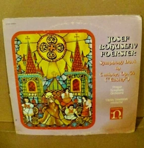 JOSEF BOHUSLAV FOERSTER Symphony No 4 12" Vinyl Record 1972 LP Prague Smetancek - Picture 1 of 2