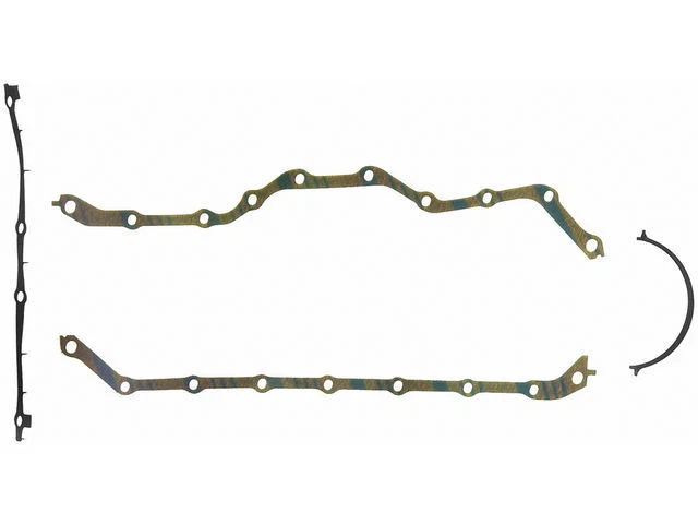 Oil Pan Gasket Set For 1987-1991 Jeep Wrangler 2.5L 4 Cyl 1990 1989 1988 ZR956VF - Image 1 of 1