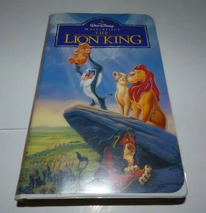 DISNEY'S EL REY LEÓN OBRA MAESTRA COLECCIÓN VHS 2977 ESTUCHE CLAMSHELL - Imagen 1 de 5