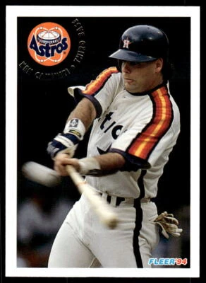 1994 Fleer 486 Ken Caminiti Houston Astros Baseball Card - Image 1 of 2