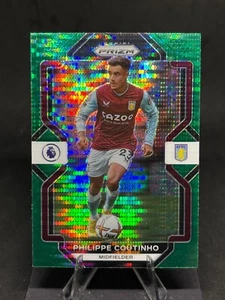 Philippe Coutinho 2022-23 Panini Prizm Premier League Pulsar Verde #272 - Imagen 1 de 2
