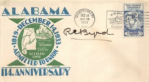 735 3c Byrd single, NOT FDC but rather 12/14/33 Montgomery ALA. event c [832669] - Picture 1 of 1