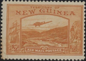 New Guinea 1/2d orange air mail stamp SG 212 mint - Picture 1 of 1