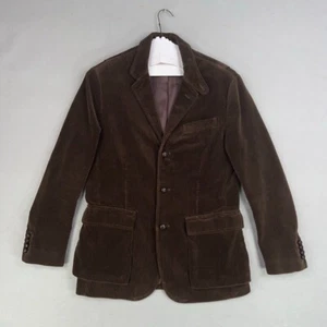 Chaqueta Polo Ralph Lauren De Colección Para Hombre Mediana Pana Tareas Deporte Abrigo Academia - Imagen 1 de 17