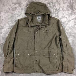 Kuhl Kollusion Jacket Men XXL Full Zip Stowaway Hood Utility Chore 2XL EXCELLENT - Bild 1 von 15