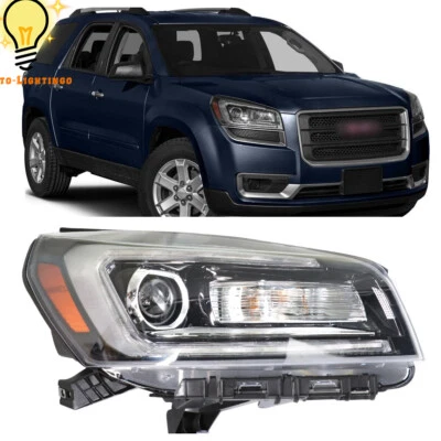 Projector Headlight Headlamp Halogen Passenger Side For 2013-2016 GMC Acadia - Image 1 of 4
