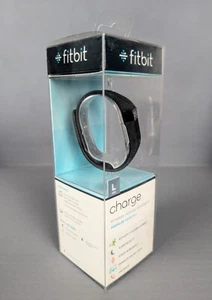 SEALED Fitbit Charge FB404BKL Wireless Activity -Wristband- Fitness Size L Large - Picture 1 of 7