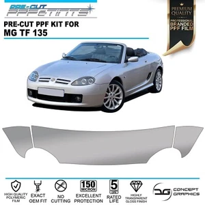 Bonnet & Wing Clear stone chip Paint Protection Film For MG Rover TF 135 02-14 - Picture 1 of 2