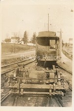 B&W Photo Detroit United Railway #7052 MI 1920’s MofW Action