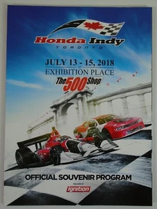 2018 HONDA INDY 200 Toronto Ontario Canada IndyCar Program Scott Dixon - Picture 1 of 9