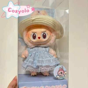 Authentic Pop Mart Labubu Mokoko V3 Close To Sweet Plush Doll Keychain 17cm - Picture 1 of 8