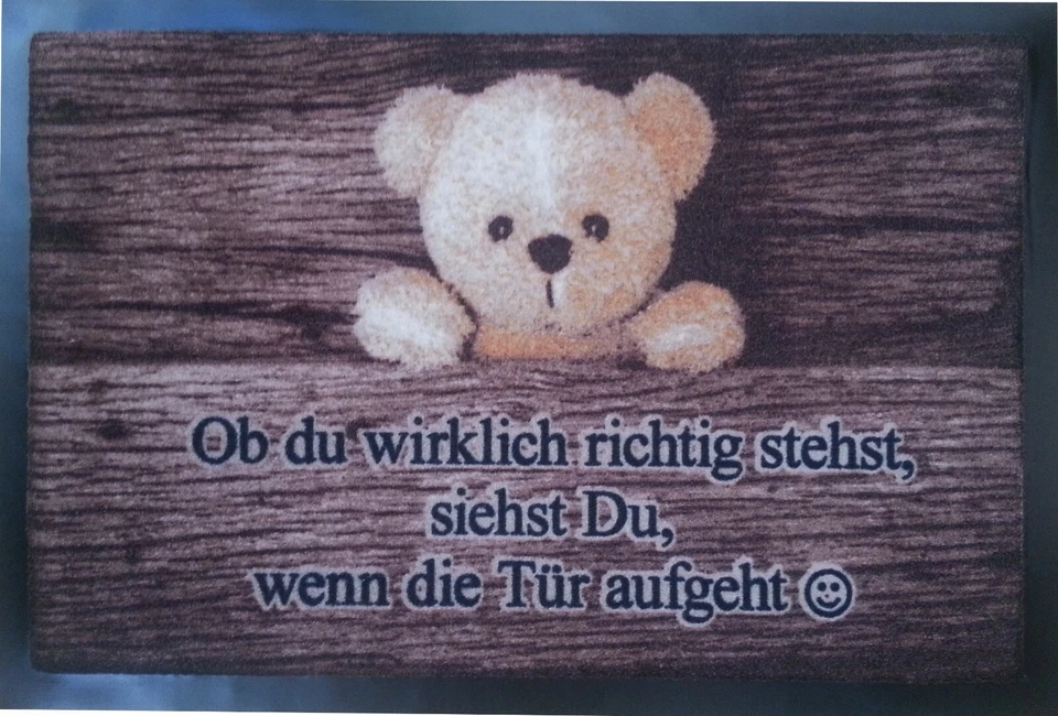 Fußmatte B-WARE Hunde-Duo Home Fußabtreter 40 cm