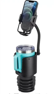 Strong Car Cup Holder Phone Mount Universal Cell Phone Stand W/ Drink Fast Ship - Picture 1 of 6