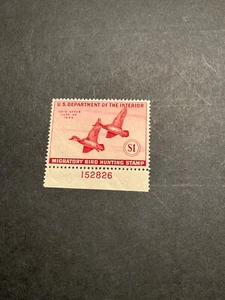Stamps US Scott #RW10 hinged - Picture 1 of 2