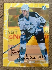 2000-01 ITG Be A Player Signature Series GOLD #54 - Pavel Kubina (Lightning)