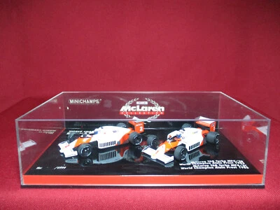 1:43 Alain Prost WORLD CHAMPION 1985+1986 McLaren MP4/2B +2C Formula 1 GP Set F1 - Image 1 of 4