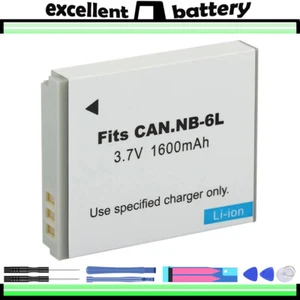 Batería NB-6L para Canon PowerShot SX530 HS SX540 HS SX610 HS SX710HS NB6L NB 6L - Imagen 1 de 6