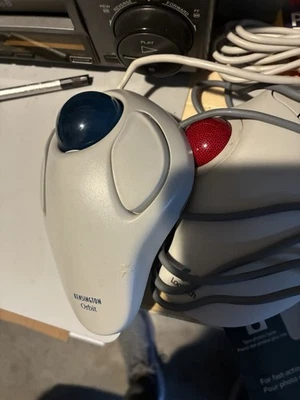 Kensington Orbit Track Ball 2 Button Mouse And Logitech Track Man - Image 1 of 3