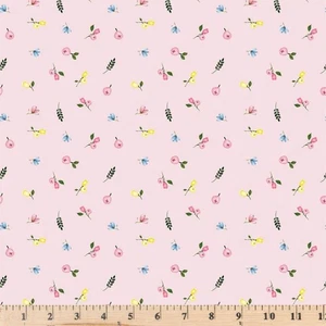Tela de algodón acolchada Sweet Spring Ditsy rosa floral C15804 venta por media yarda - Imagen 1 de 2