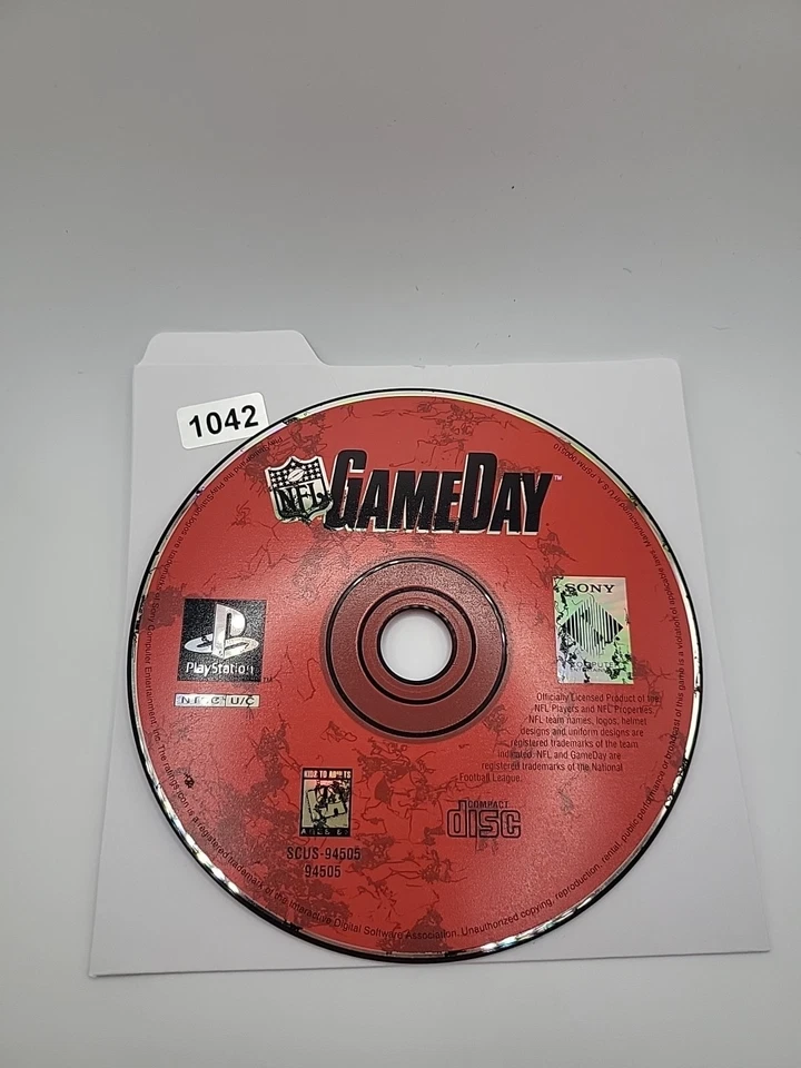 NFL GameDay 比赛日 Playstation PS1 仅光盘无使用跟踪  — 第 1/1 张图片