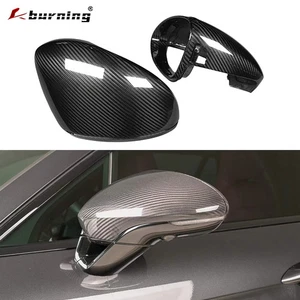 2017-2023 for Panamera 971 Replacement Carbon Fiber Side Mirror Shell - Picture 1 of 17