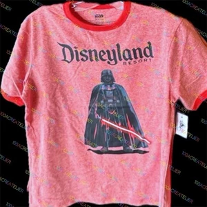 Disneyland Star Wars Darth Vader Ringer T-Shirt New 2025 *All Sizes* - Picture 1 of 1
