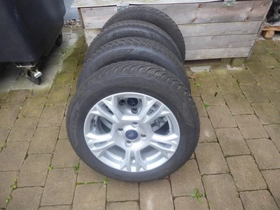 Ford Alu Kompletträder M+S 185/60R15 Hankook - Bild 1 von 4