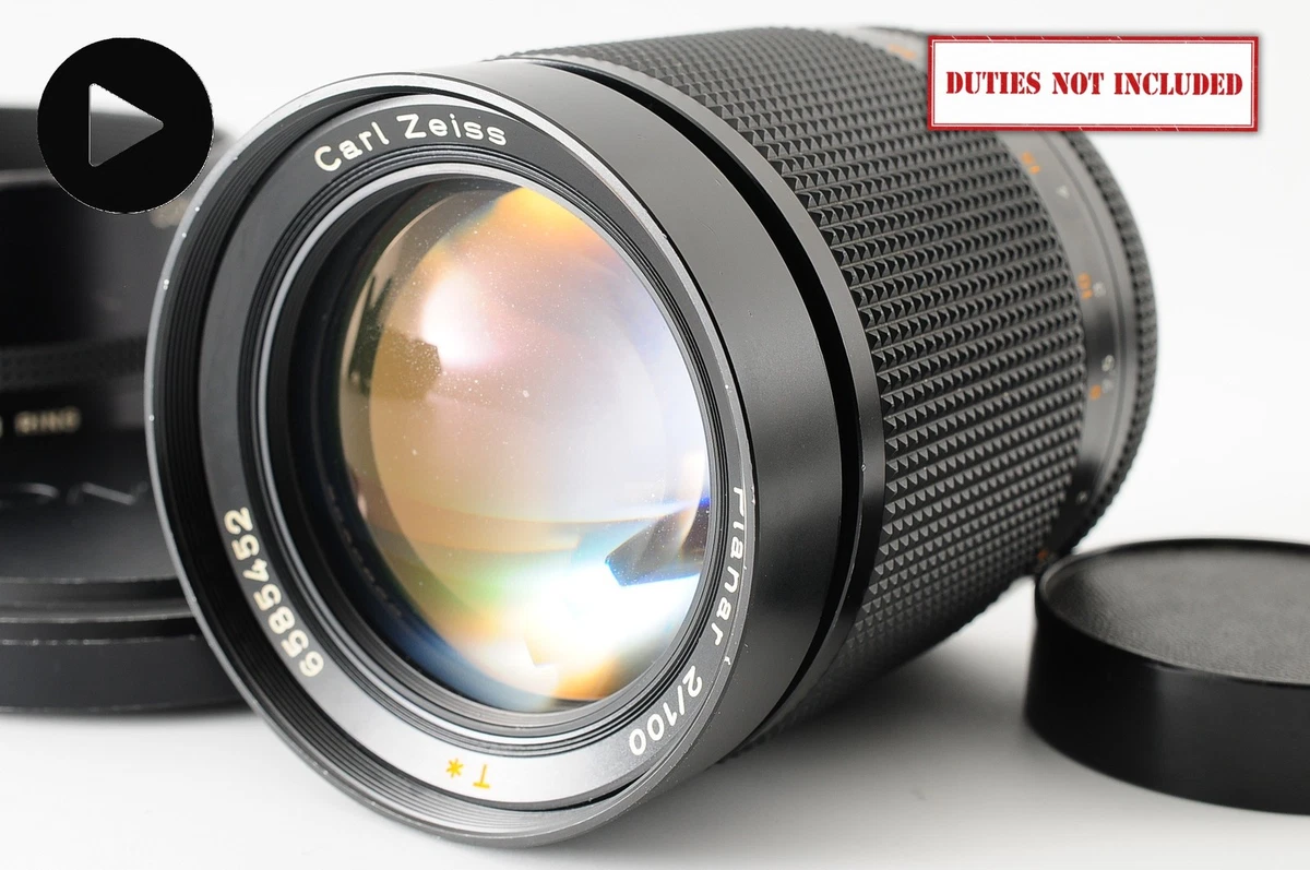 ZEISS Planar T* 100mm Focal f/2 Camera Lenses for sale | eBay